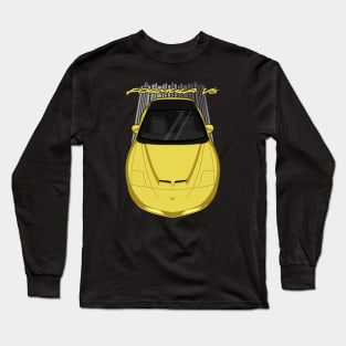 Pontiac Firebird Formula 4thgen 1993-1997 - Yellow Long Sleeve T-Shirt